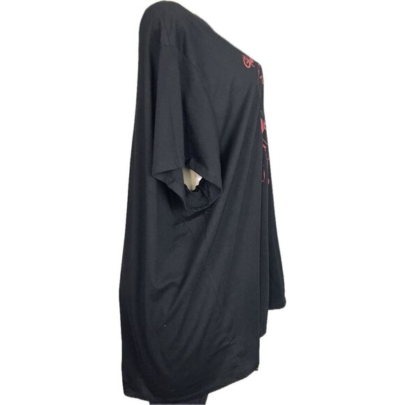 Ghostface +4 Black Scream Film Ghostface Graphic Crew Neckline Short Sleeve Tee - Picture 3 of 6